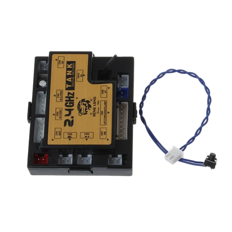 

for Tank Spare Receiver Electric Replacement Parts 5.3 Version R/C Battle for Tank Main Board Toy Accessories Henglon E65D