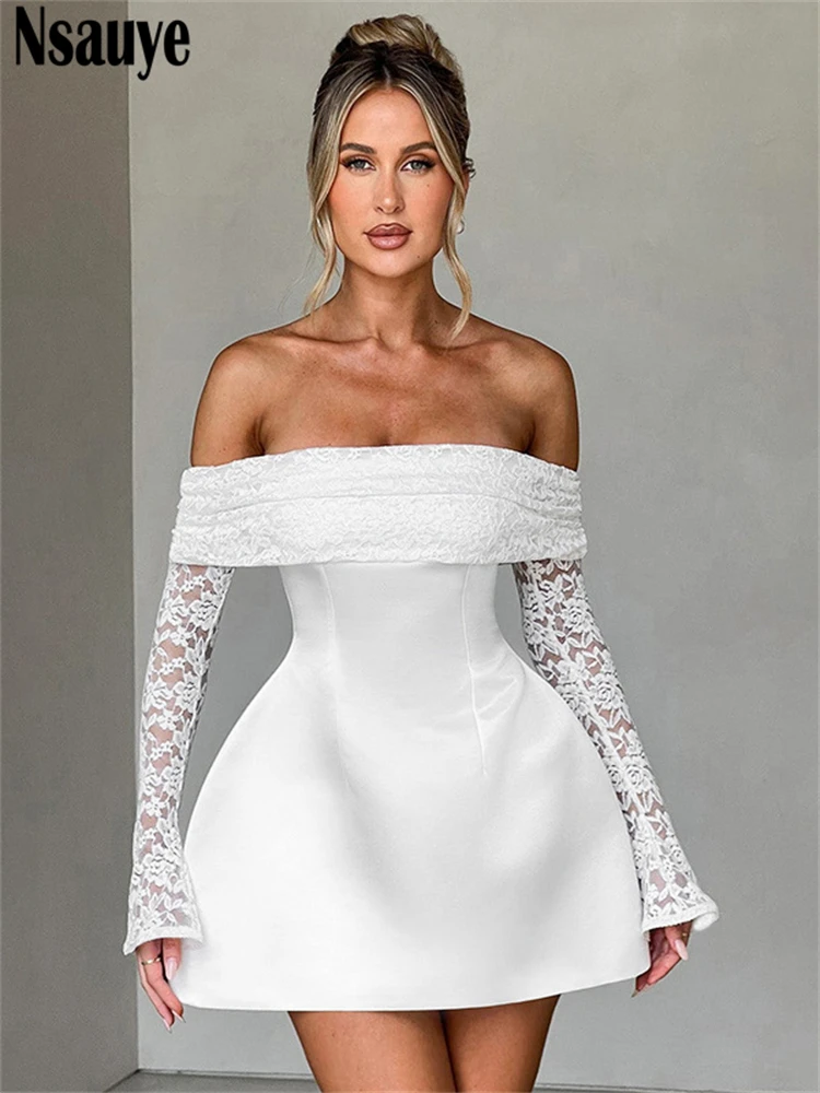 Платье женское Nsauye с разрезом на шее