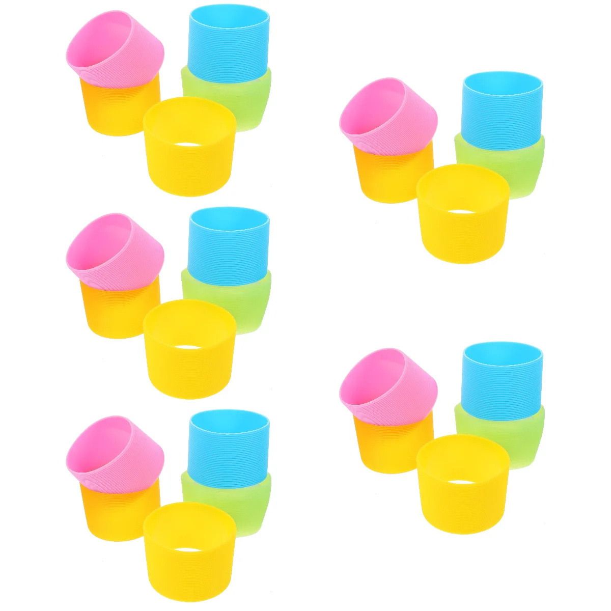 

25 Anti-scald Portable Convenient Anti-scald Bottle Band Glass Cup Bottle Band for Protection Decorate