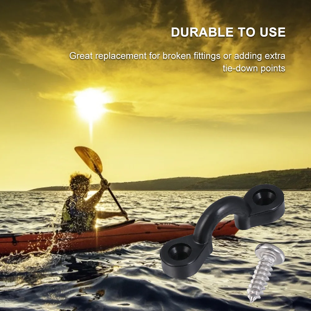 

1 набор простых практичных пластиковых прочных пряжек для байдарки