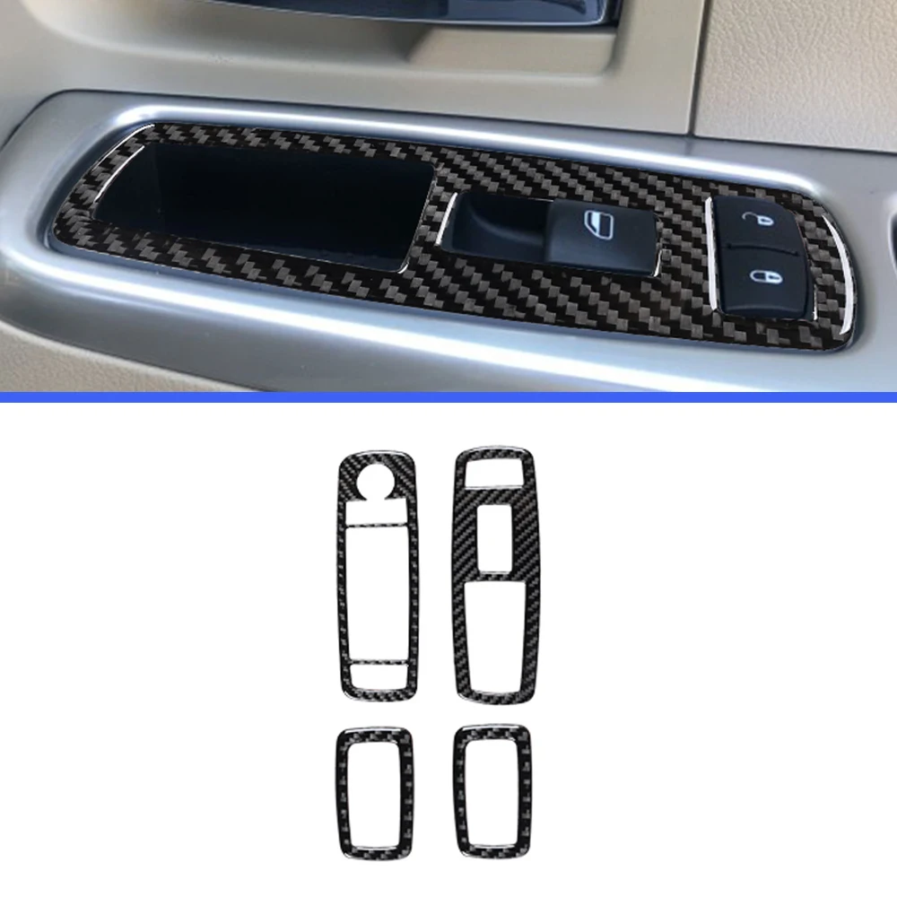 

Window Lift Panel Decal Decoration Trim Cover for Jeep Liberty 2008 2009 2010 2011 2012 Car Interior Mouldings Accessories
