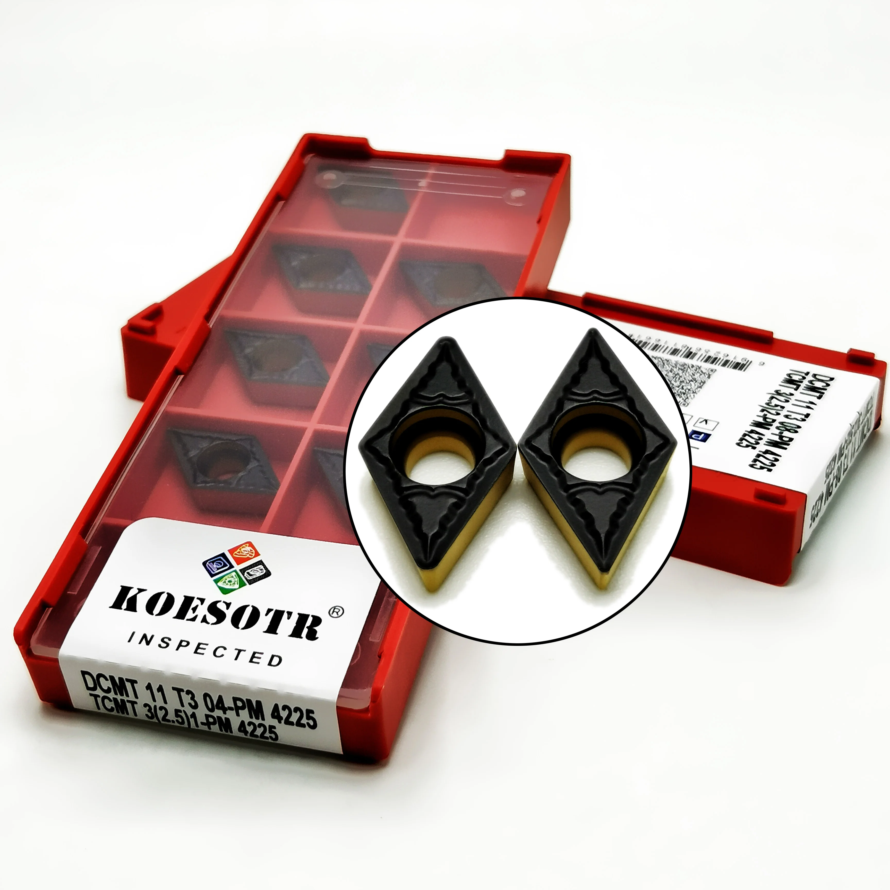 

Токарный инструмент DCMT11T308 PM 4225, карбидная токарная пластина DCMT11T308, внешний токарный инструмент, фреза с ЧПУ, токарная и канавочная резка