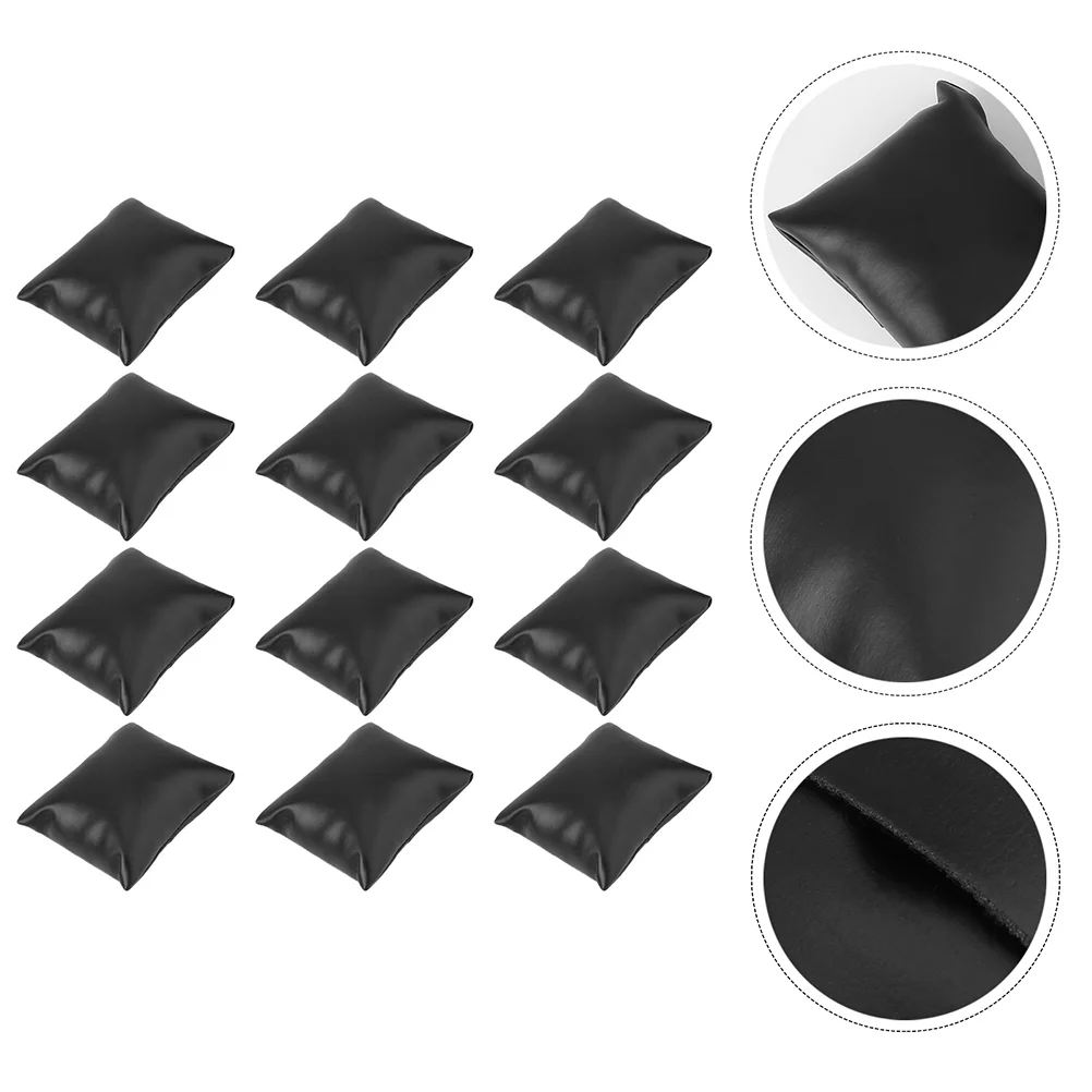 

Часы, подушки, украшения, искусственная кожа, подушки, черный браслет