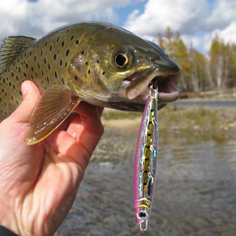 

UV Reflective Mackerel Fishing Lure Sinking 60g 12cm / 80g 13cm / 100g 14cm Bait for Outdoor Fishing Supplies