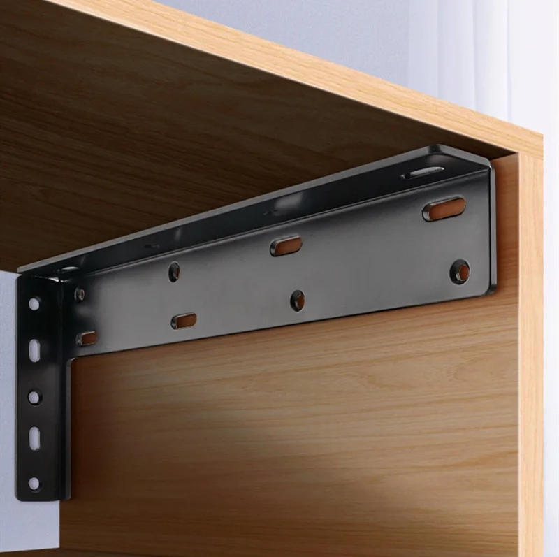 

100 Pairs of 3mm thickness Steel Bracket for Floating Cabinets Hanger