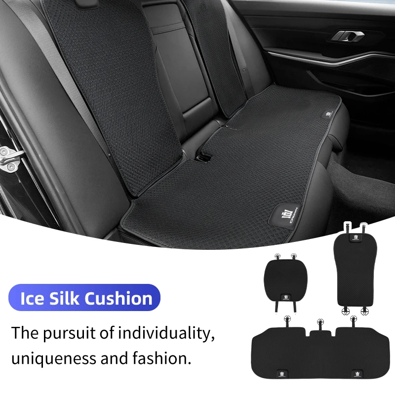 Car Ice Silk Seat Cover Front Rear Cushion Protective Pad For Toyota Crown JZS171 JZS171W JZX175 JZX171 GRS180 181 182 183