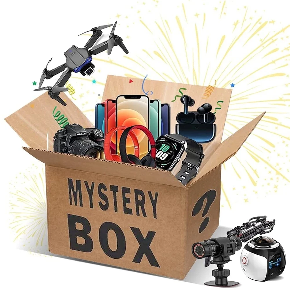 

2022Christmas Most Popular Mistery Box 100% Surprise High-quality Gift Novelty Gift Christmas Lucky Gift Random Item Mystery Box