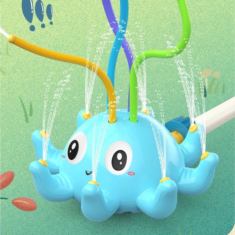 Спринклер-распылитель воды для детей игрушки-Осьминог без осьминога с