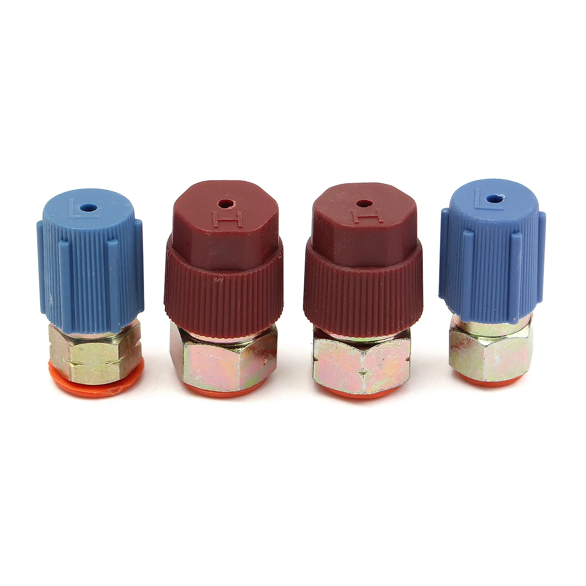 

Adapter R134A Gas Kitbrass Conversion Retrofit Fitting Core Adaptor Tank Refrigerant Recharge Refill Flare Vacuum Pump Quick