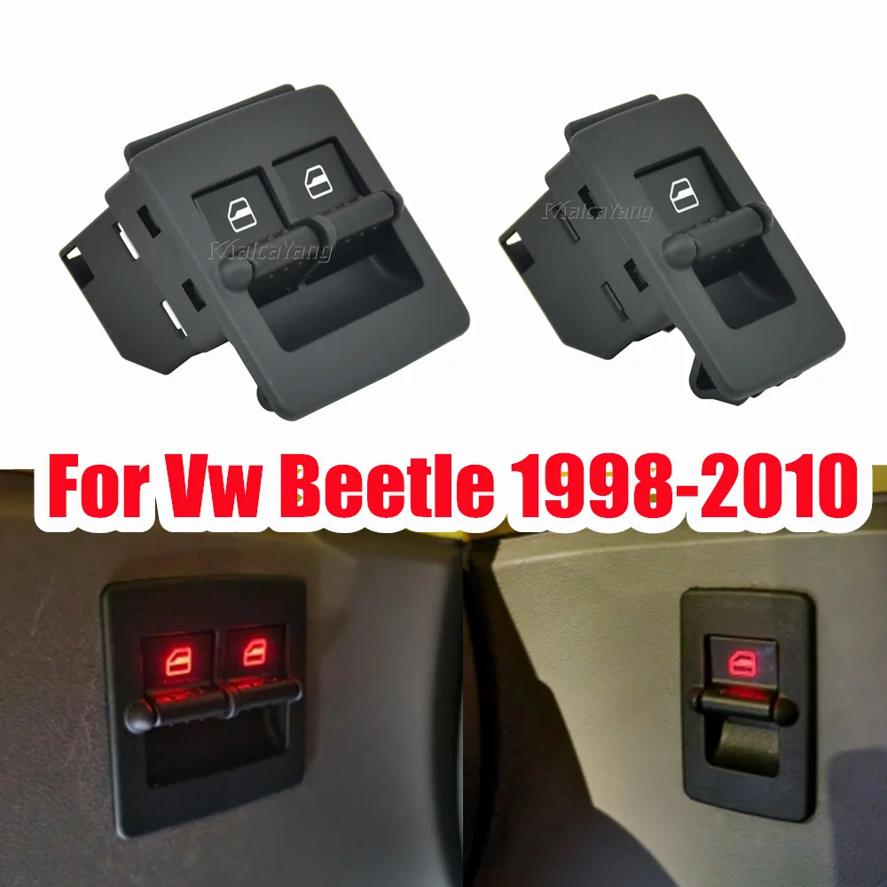

1C0959851 Car Electric Power Master Window Switch Button For 1998-2010 VW Volkswagen Beetle 1C0959855 1C0959527 Left Right Side