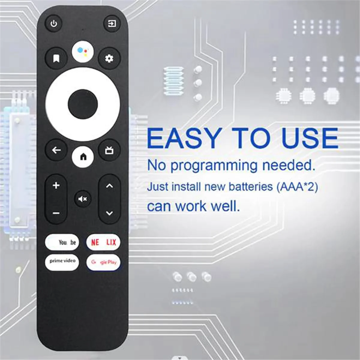 Голосовой пульт дистанционного управления для MECOOL/ONN KM2 Plus Android TV Box |