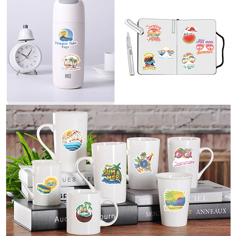 10/50 шт./набор детские наклейки на ноутбук телефон чемодан скейтборд - купить по