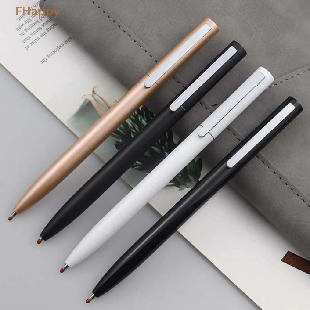 

High Quality Metal Ballpoint Pen Student School Stationery Supplies Calligraphy Writing Rotating Gel Pens Office School Supplies