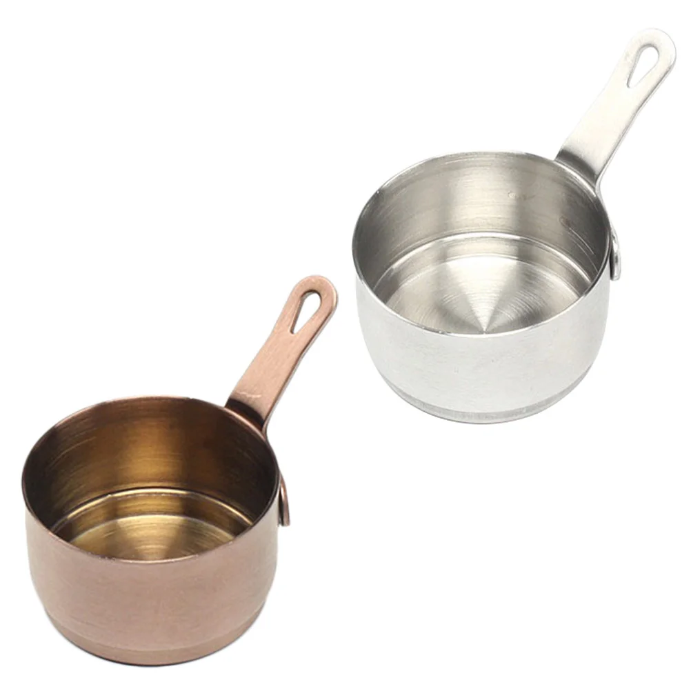 

Pot Sauce Saucepan Mini Butter Pan Dish Stainless Warmer Cooking Melting Steel Bowl Dipping Cup Dishes Bowls Plate Serving