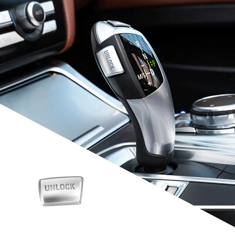 

Car Gearshift Unlcok Button Sequins Trim For BMW X5 X6 E70 E71 X3 X4 F25 F26