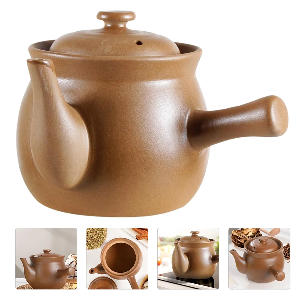 

Chinese Medicine Pot Ceramic Casserole Skillet Kitchen Chinese Medicine Kettle