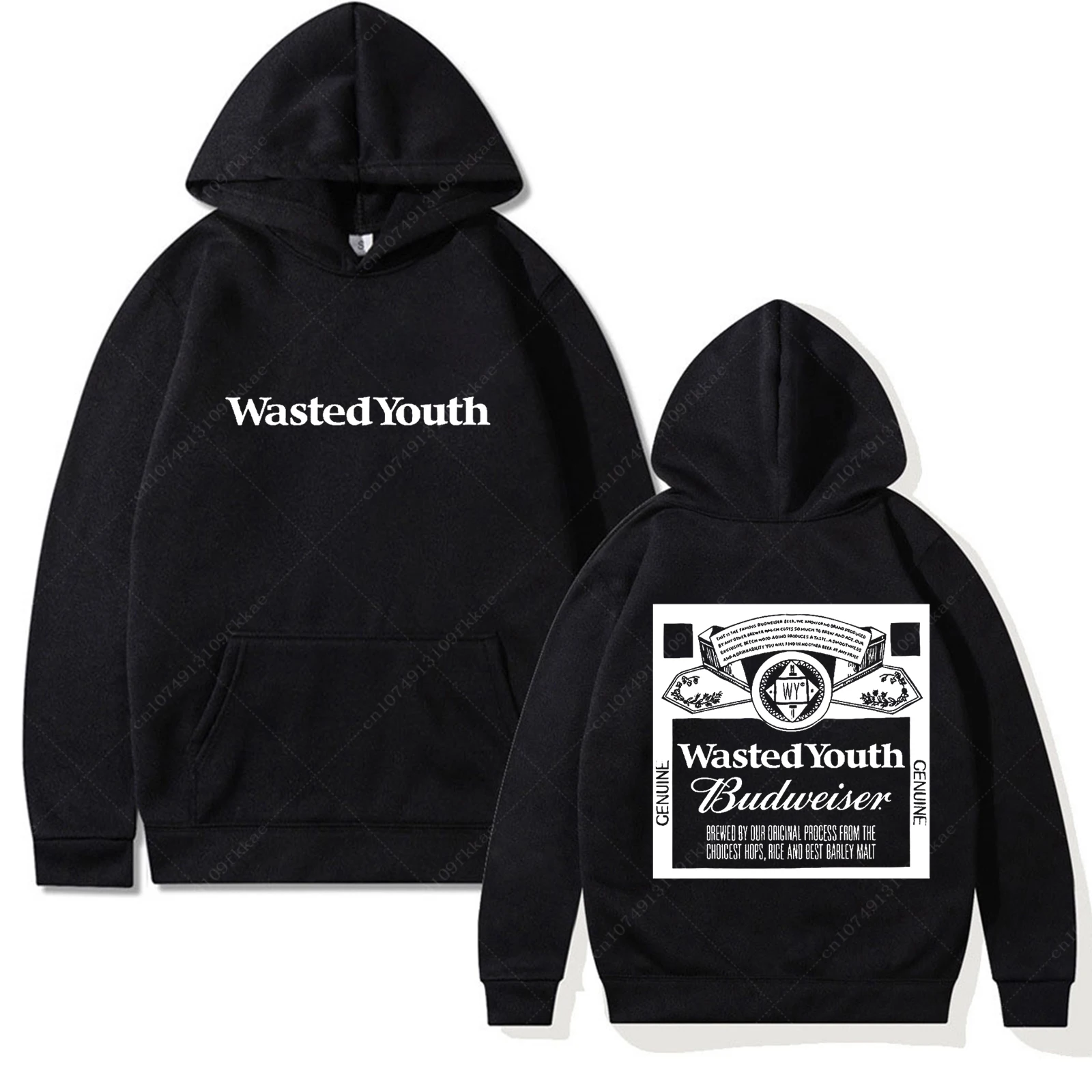 

Модная брендовая хлопковая толстовка, зимняя Осенняя флисовая Повседневная Классическая Толстовка, мультяшный уличный пуловер унисекс в стиле ретро с длинным рукавом