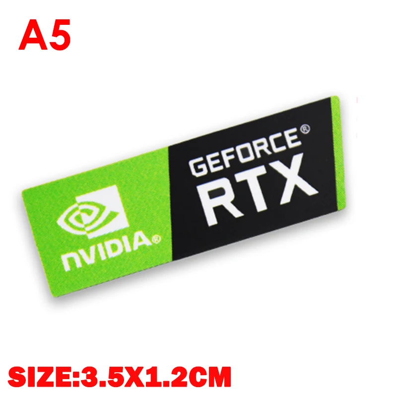 Наклейка для видеокарты RTX 2080Ti 2070 2060 TITAN VR GTX