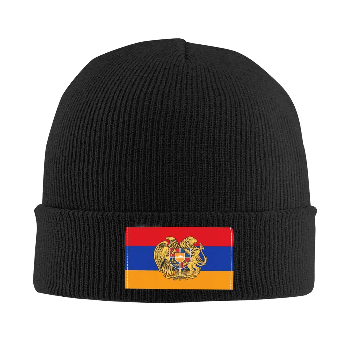 Proud Armenian Beanie Cap Unisex Winter Warm Bonnet Homme Knitting Hat Hip Hop Outdoor Flag Of Armenia Skullies Beanies Hats 1