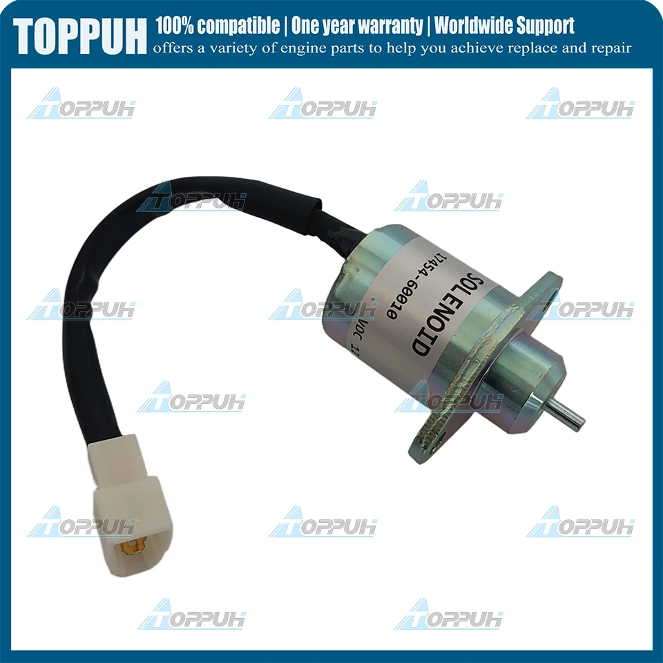 17454-60010 Соленоид отключения подачи топлива для Kubota Yanmar Synchro Start SA4569T 12 В SA-4569-T