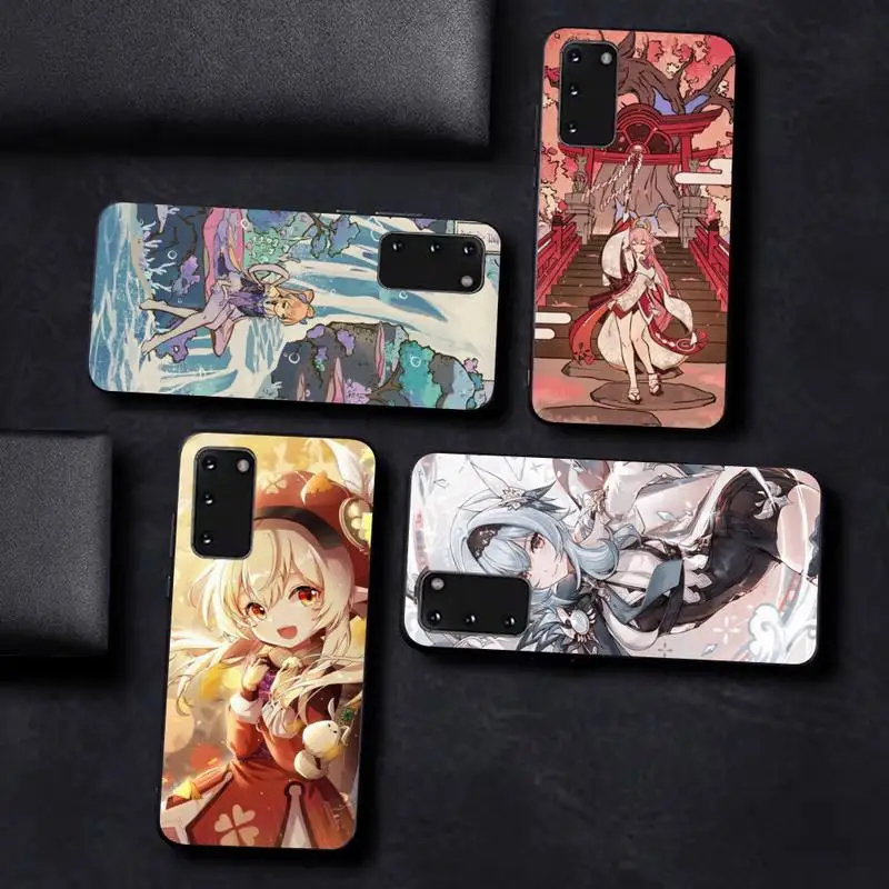 

Genshin Impact Game Phone Case for Samsung S10 21 20 9 8 plus lite S20 UlTRA 7edge