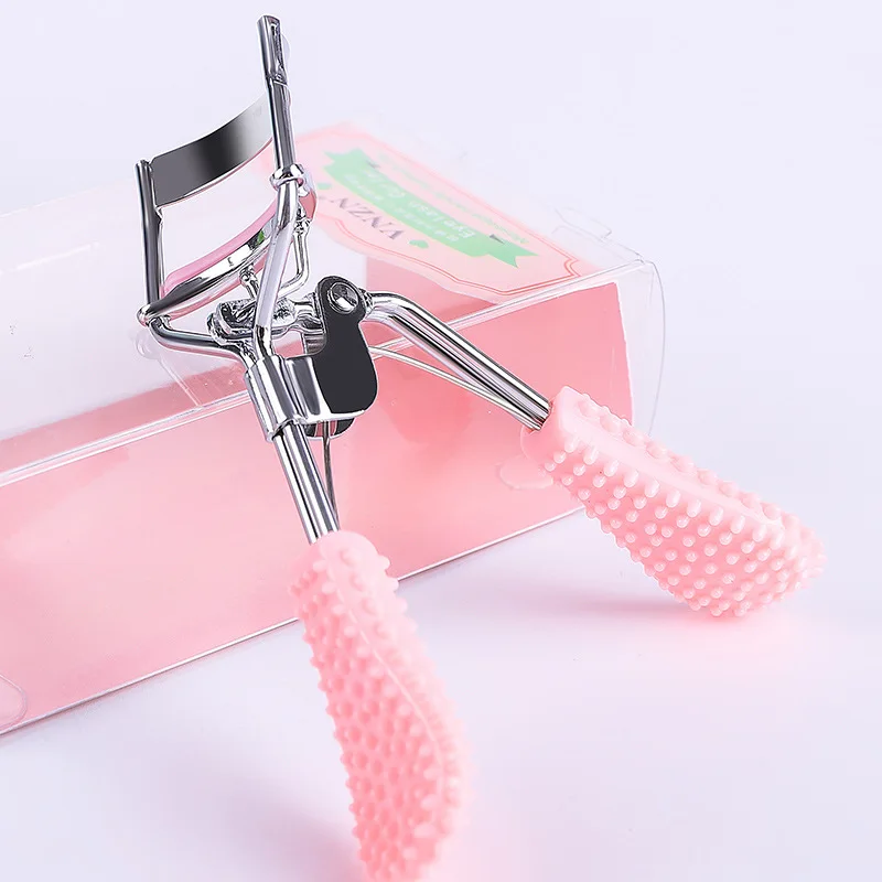 

1PC Protable Colorful Eyelashes Curler Tweezer Natural Curling Eye Lashes Clip With Non-slip Handle Cosmetic Beauty Makeup Tools