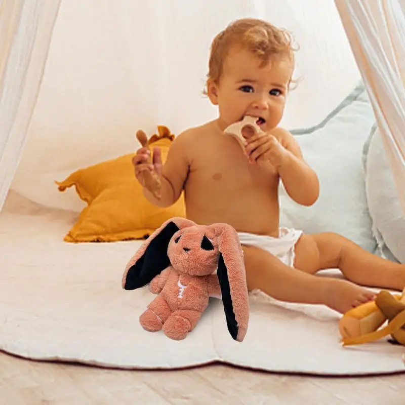 

Creepy Bunny Plush Toy for kid Spooky Cartoon Rabbit Stuffed Pillow Huggable Plushies Cuddly Cushion Unique Stuffed Animal Toy