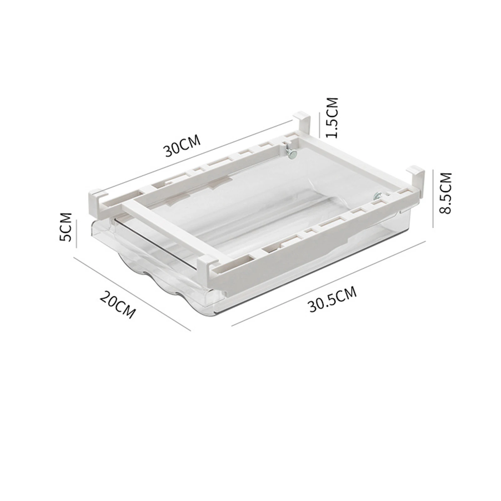 

Пластиковая корзина для хранения в холодильнике