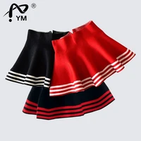 new baby girls skirts girls knit striped skirt toddler children clothing kid tutu pettiskirt tulle skirts for 4 15t