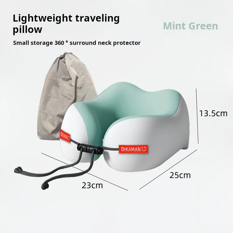 U-образные подушки для шеи из пены с эффектом памяти, мягкая дорожная подушка, массажная подушка для шеи, подушка для сна в самолете, шейное постельное белье для здравоохранения