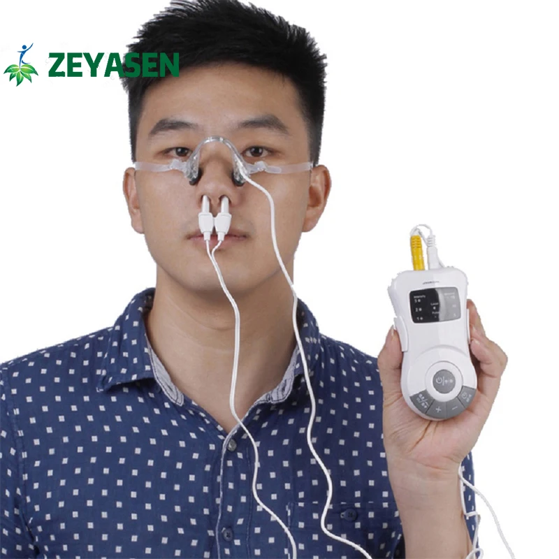 

Zeyasen Inventions Rhinitis Sinusitis Nasal Polyps Laser Therapy Device Nose Irradiation Cholesterol Phototherapy Instrument New