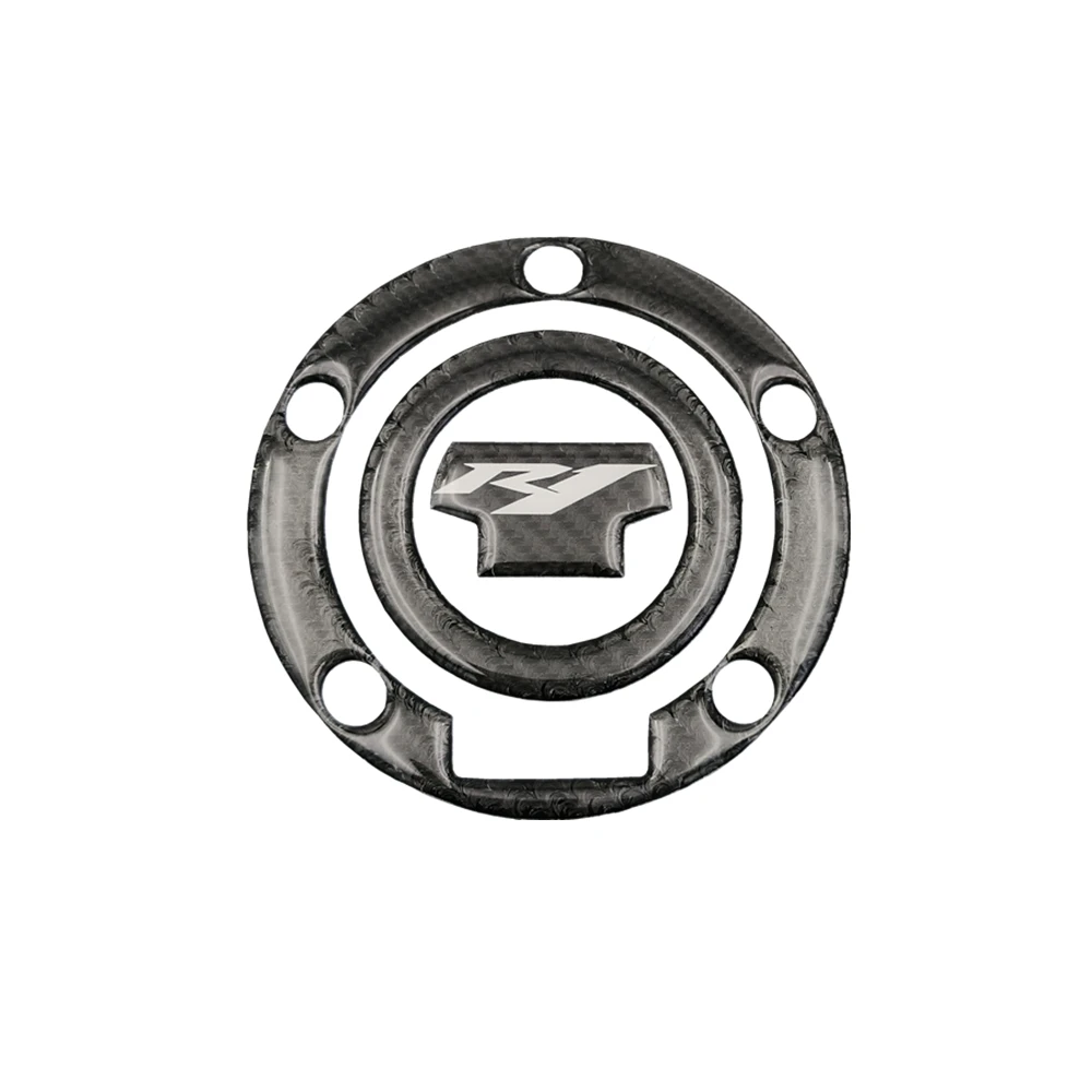 

3D резиновые наклейки из углеродного волокна для топливного бака мотоцикла, наклейки для крышки бака с газом, наклейки для Yamaha YZF-R1 R6 FZ1 FZ6 FZ1000 ...