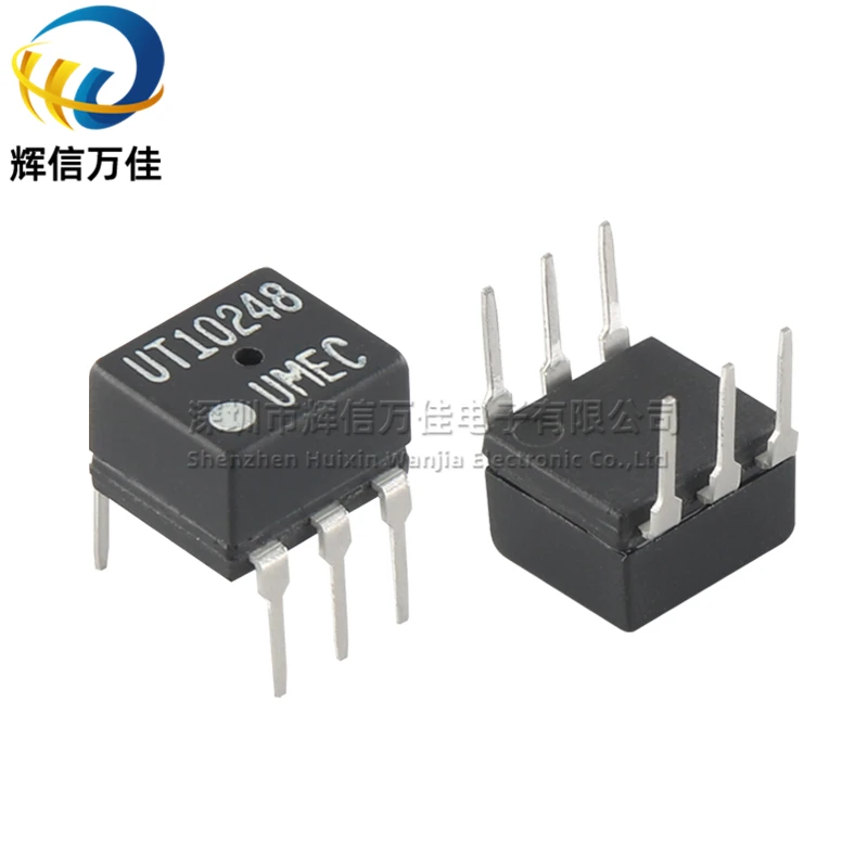 

5pcs/lot 40UH RF signal pulse bandwidth 0.1-150MHz 1:1:1 High frequency isolation transformer DIP-6 miniature