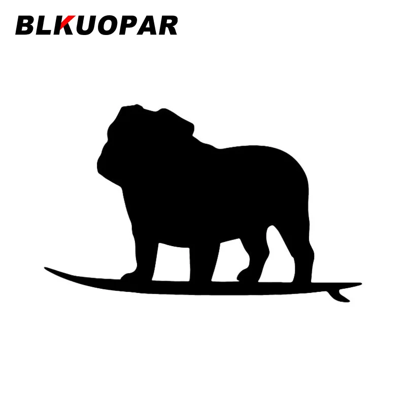 

BLKUOPAR Bulldog гоночный Забавный автомобиль наклейки аниме персональная виниловая наклейка доска для серфинга царапины мотоцикл графика товары...