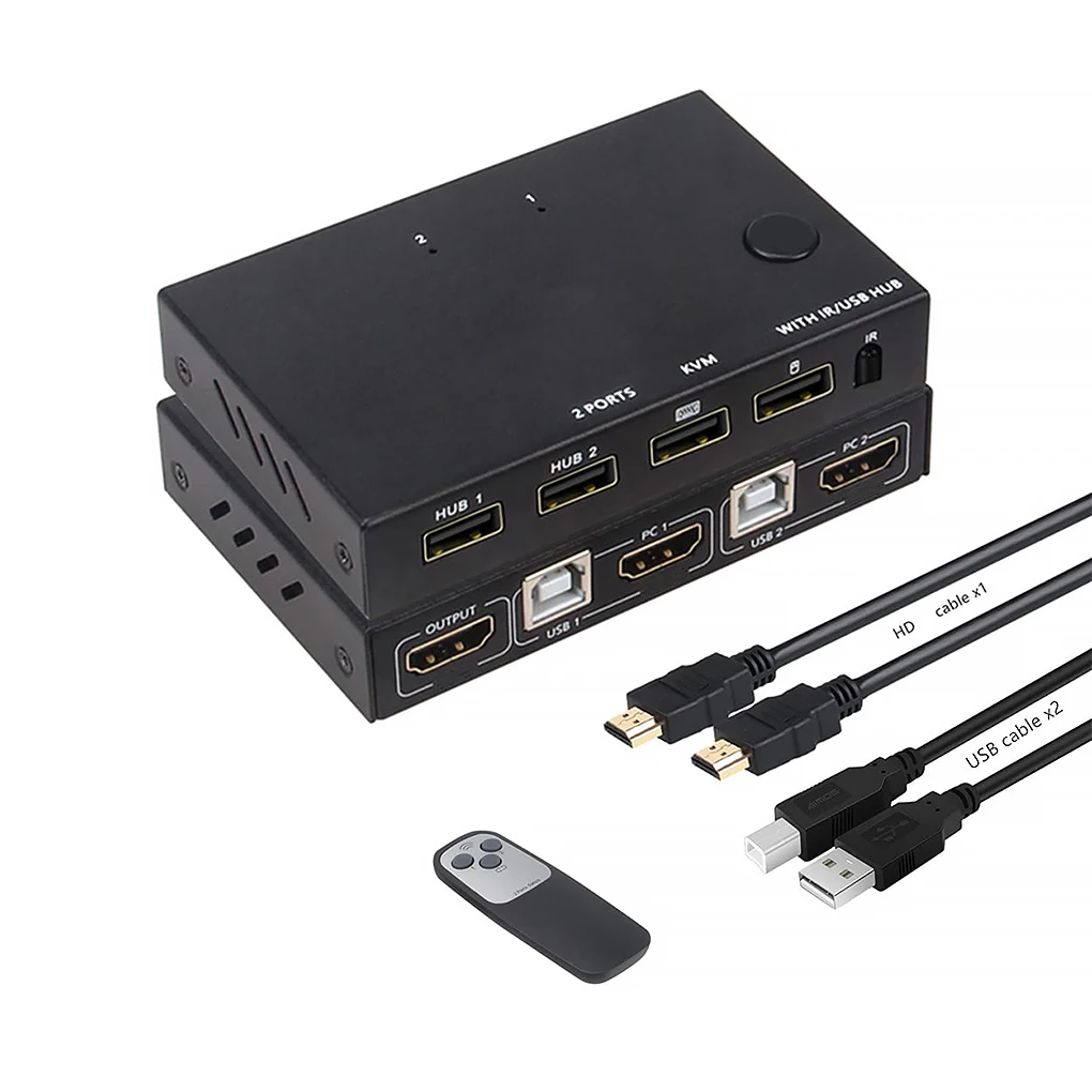 

Компьютерная игровая консоль 2 в 1, портативный Коммутатор HDMI-совместимый, домашний кинотеатр, видеоадаптер, переключатель, коробка для отел...