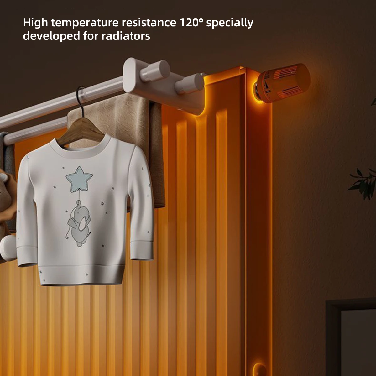 Вешалка для полотенец с двумя стойками 50 см