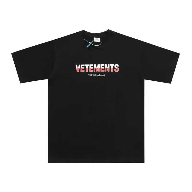 

New luxury Men 22 VETEMENTS globally poland flag Color T Shirts T-Shirt Hip Hop Skateboard Street Cotton T-Shirts Tee Top #A583