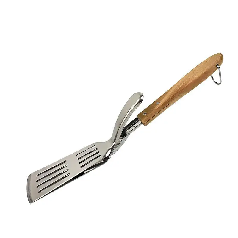 

Kitchen Cooking Tongs Spatula Tong Multifunctional Stainless Steel Barbecue Clamp Food Flip Shovel Clip For Steak Fish Bread BBQ