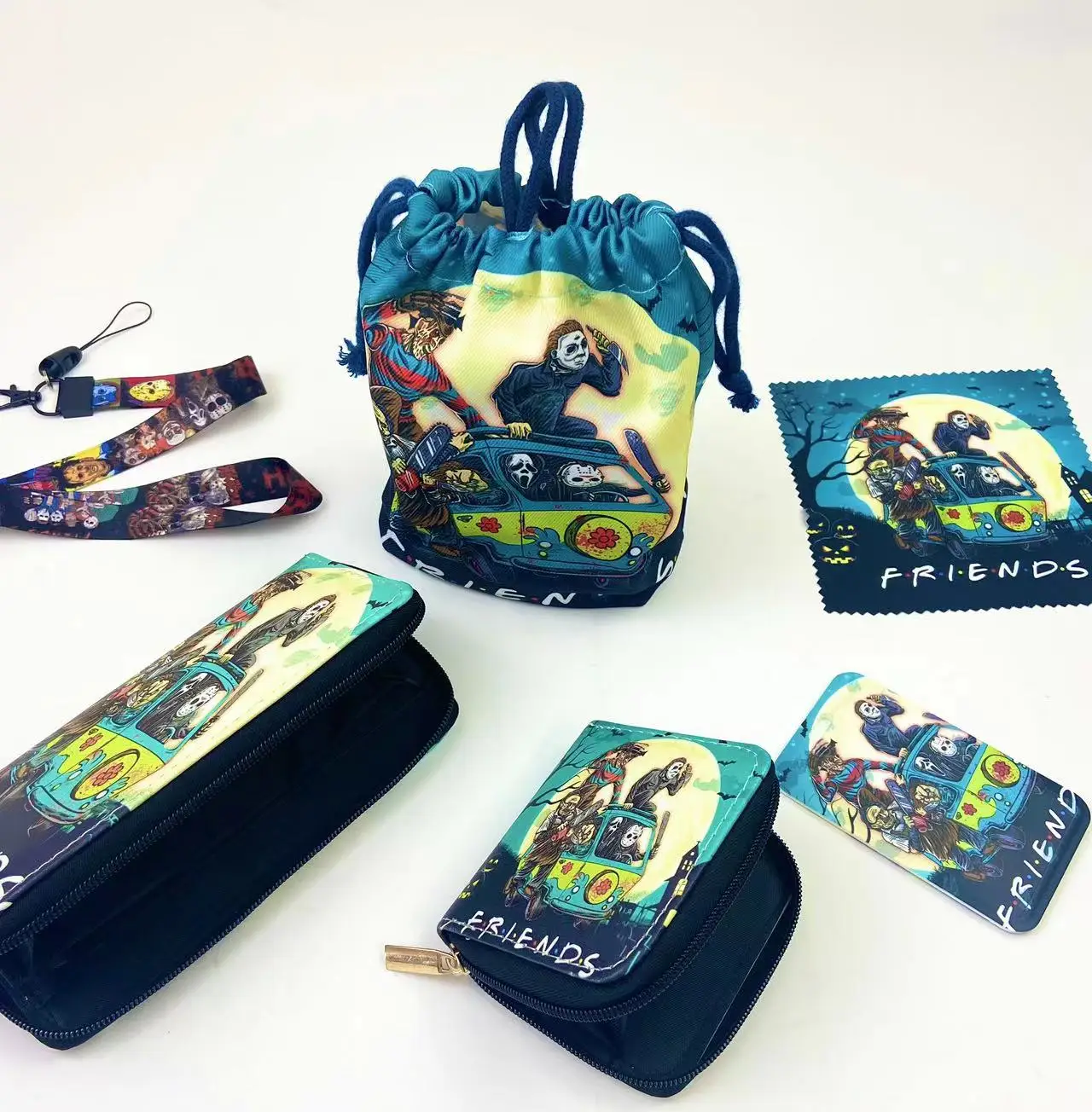 

Horro group purse gifts Set (Bags/purs/Card Holder/Lanyard/Cleaning Cloth)