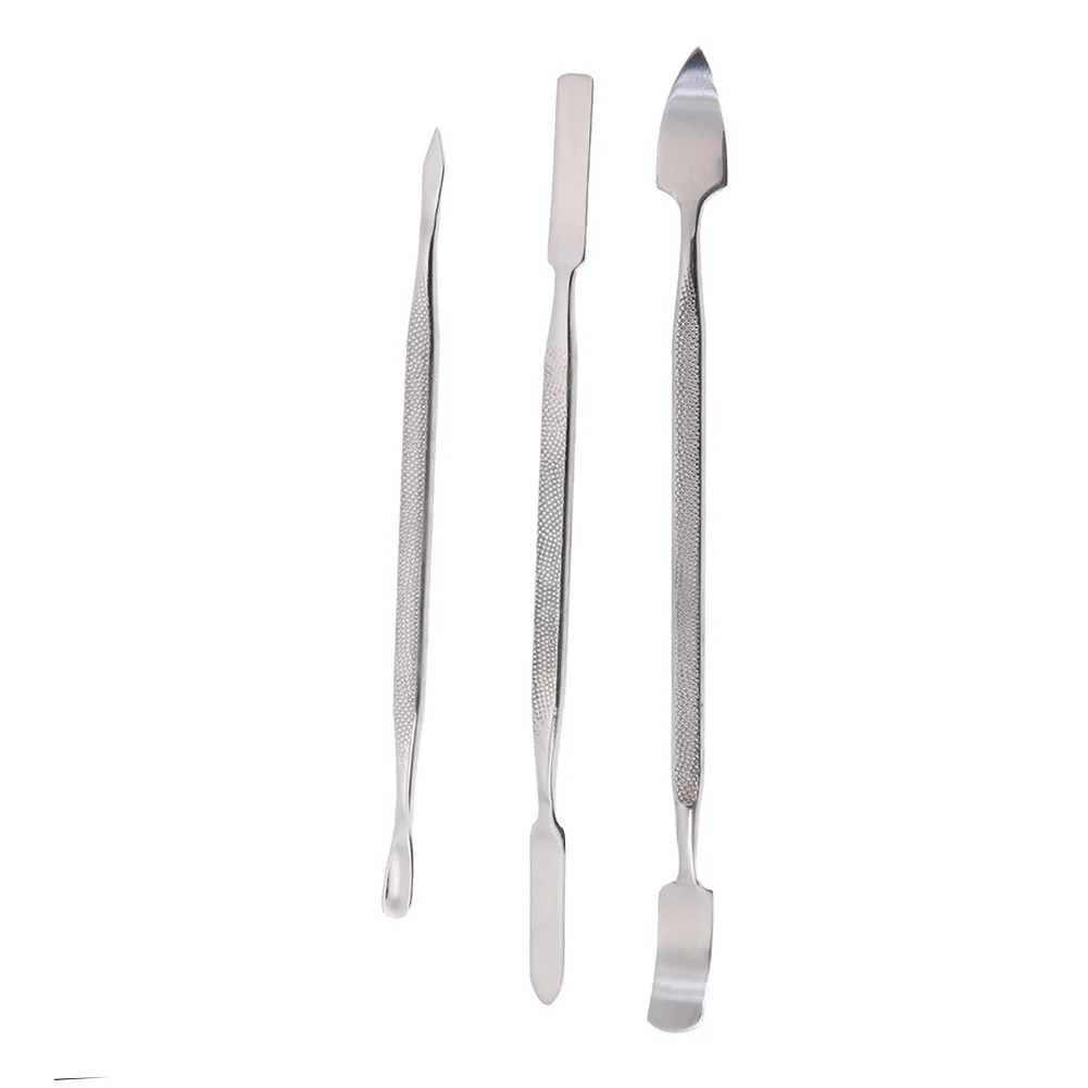 

3Pcs Universal Phone Repair Tools Kit Disassembly Blades Pry Opening Metal Disassemble Crowbar Kits Phone Spatula Hand Tools Set