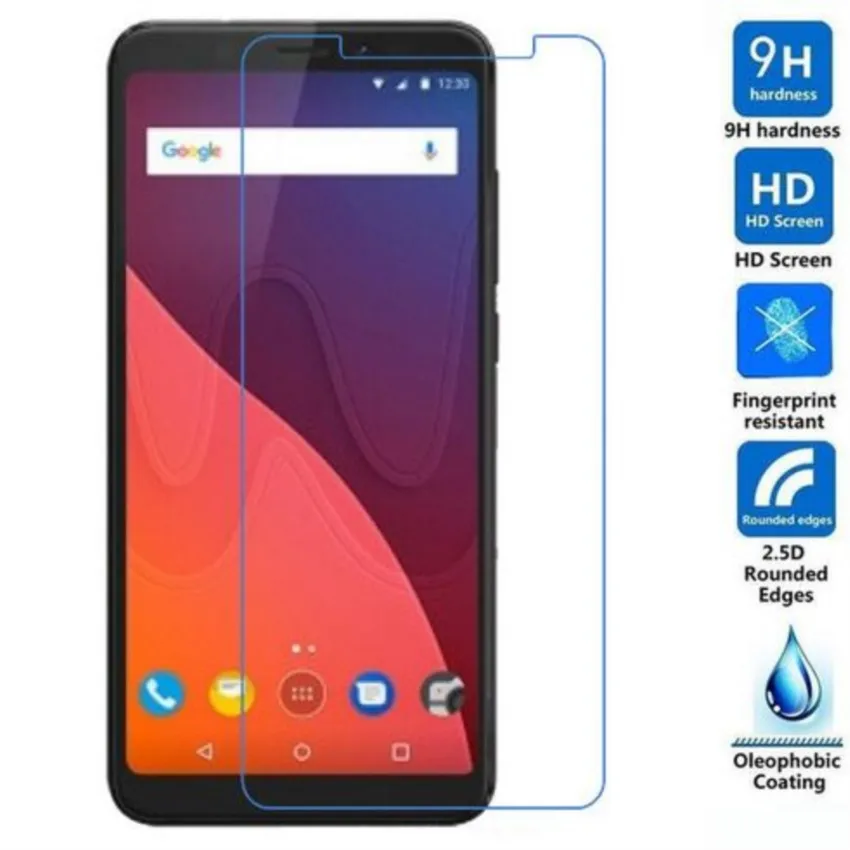 Закаленное стекло для wiko view, передняя 2.5d 9h защитная пленка, Взрывозащищенная защитная пленка для ЖК-экрана wiko view guard cover