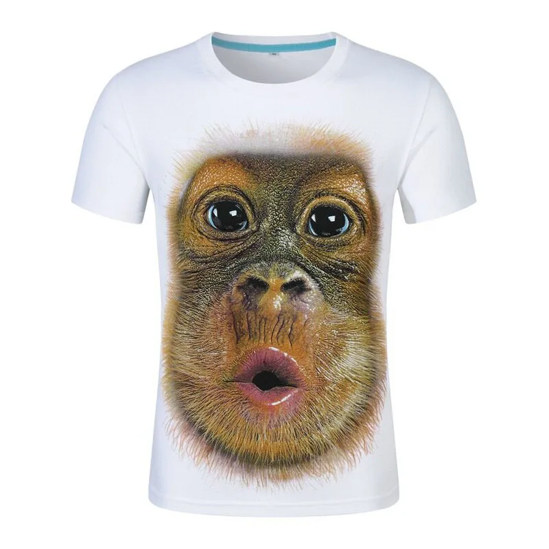 

Retro 3D printed men's T-shirt
