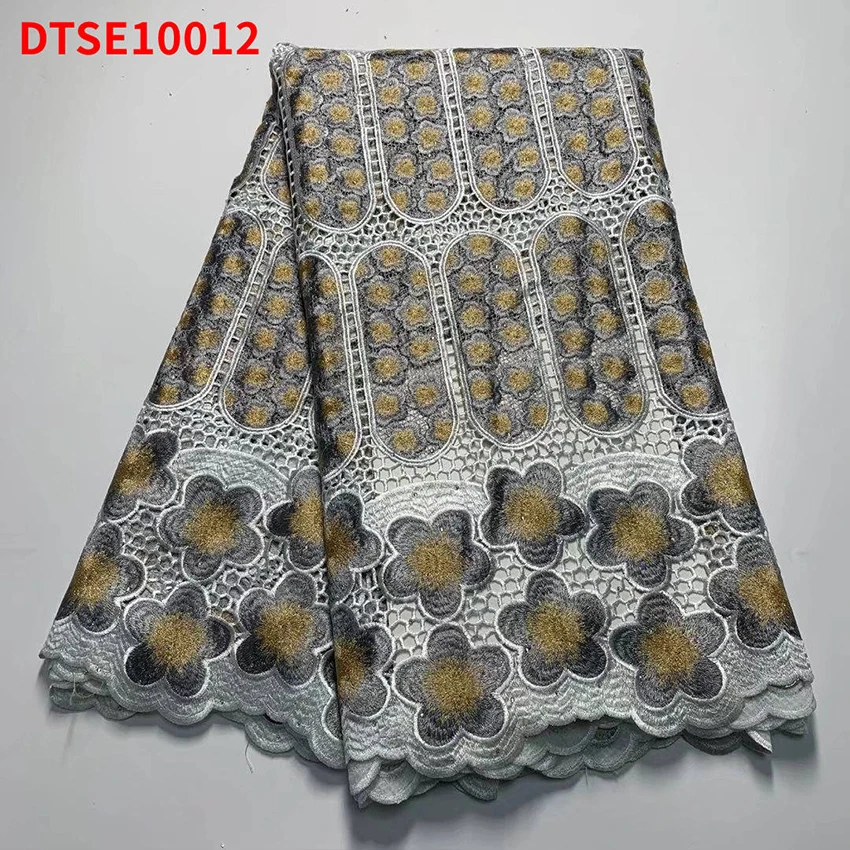 Большая Акция Африканское водорастворимое кружево отличительный узор с принтом