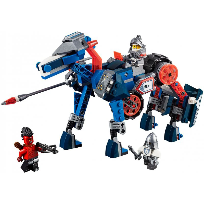 

249pcs Nexoes Knight Lance's Mecha Horse Model Building Blocks FIt 70312 Nexus Saber Robots Toy For Kids