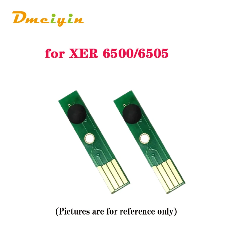 

EXP/ME Version KCMY Color 106R01597/106R01594/106R01595/106R01604/106R01601/106R01602 Toner Chip for Xerox Phaser 6500/6505