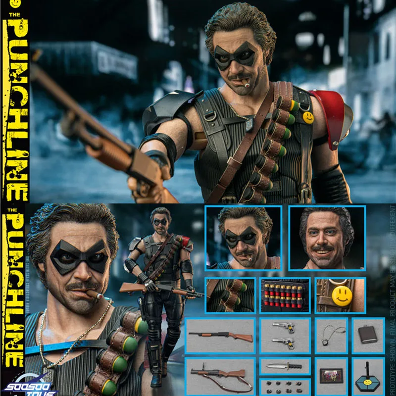 

Collectible Soosootoys SST-032 1/6 Male Soldier Comedian 12'' Action Figure Full Set Model Toy For Fans Holiday Gift