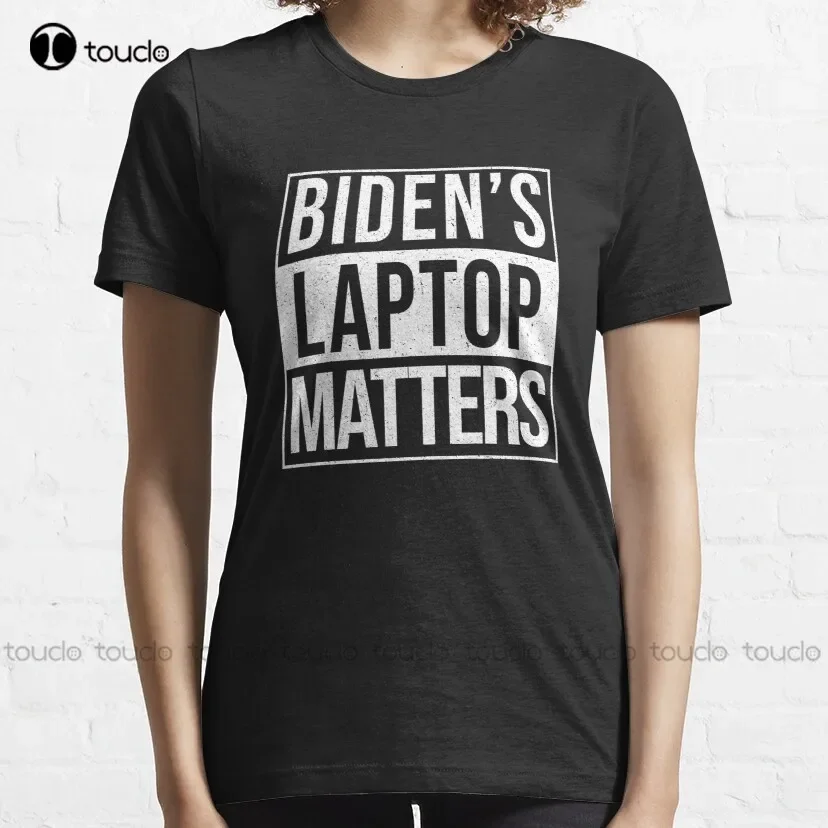 Biden'S Laptop Matters Biden Bidens Жесткий диск Выбор 2020 Классическая футболка Черная футболка для женщин на заказ для взрослых и подростков унисекс (art.: 3920cf8cfb367) - 3920cf8cfb367