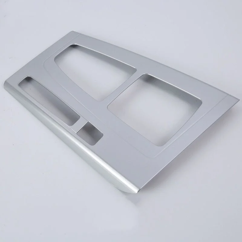 

1 Pcs Abs Silver Chrome For Audi Q5L 2018 Car Console Gear Shift Box Panel Trim Frame Covers Sticker Strips Car Accessories