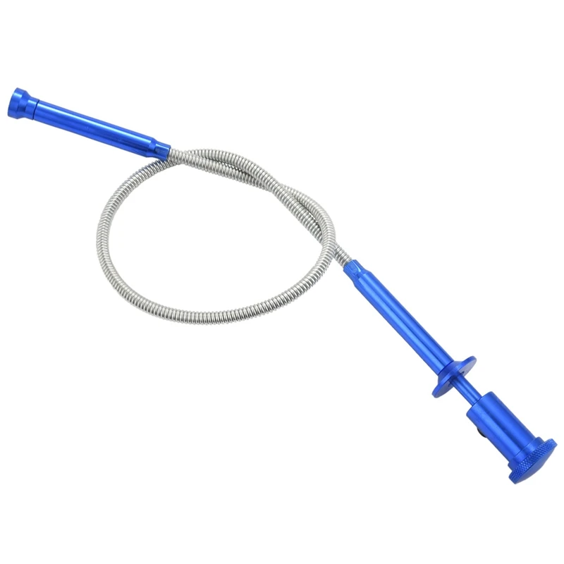 

Flexible Pick Up Tool Magnet 4 Claw Led Light Magnetic Long Spring Grip Home Toilet Gadget Sewer Cleaning Pickup Tools