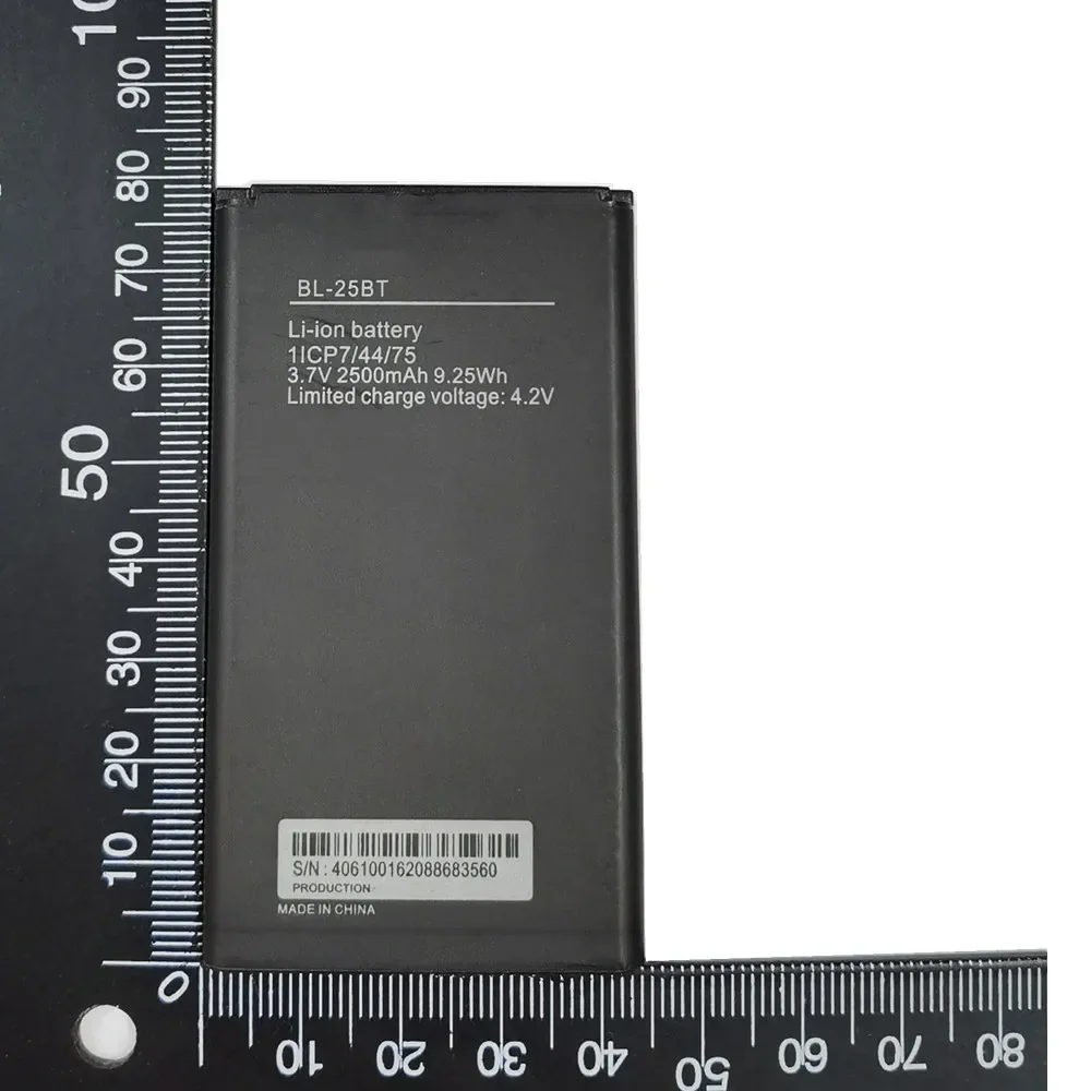 Высококачественная аккумуляторная батарея на 2500 мАч для телефона Tecno itel 30DT BL 25BT